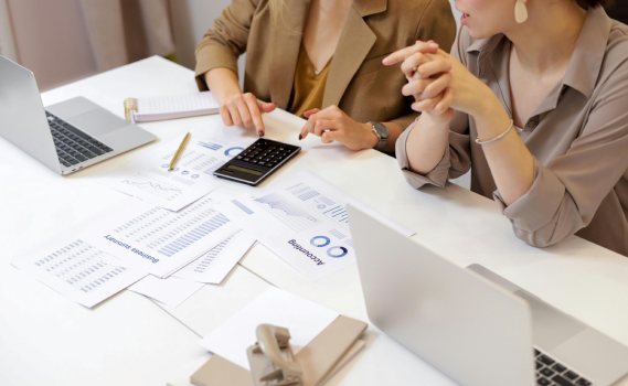 Professional accounting team at AGS Accounting Solutions
